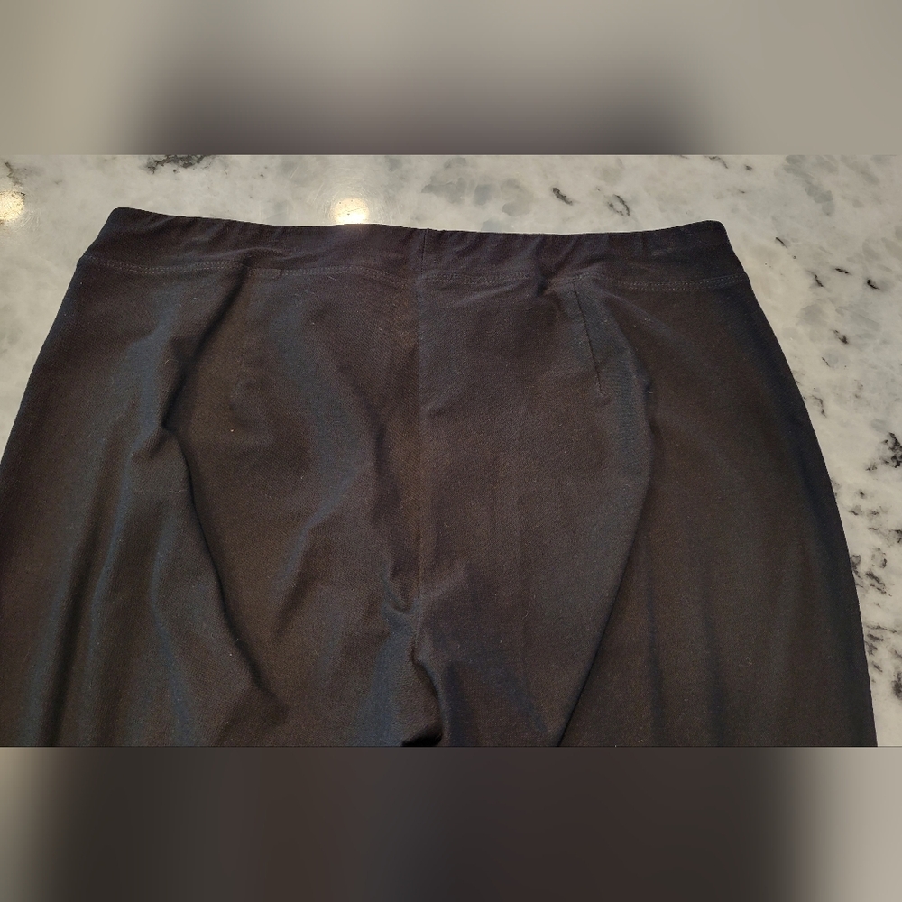 Eileen Fisher Women's Elegant Black Dress Pants - Picture 2 of 4